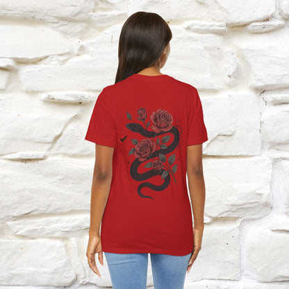 "The Rose and The Snake " Halloween T-shirt |Nunu&Miao Studio