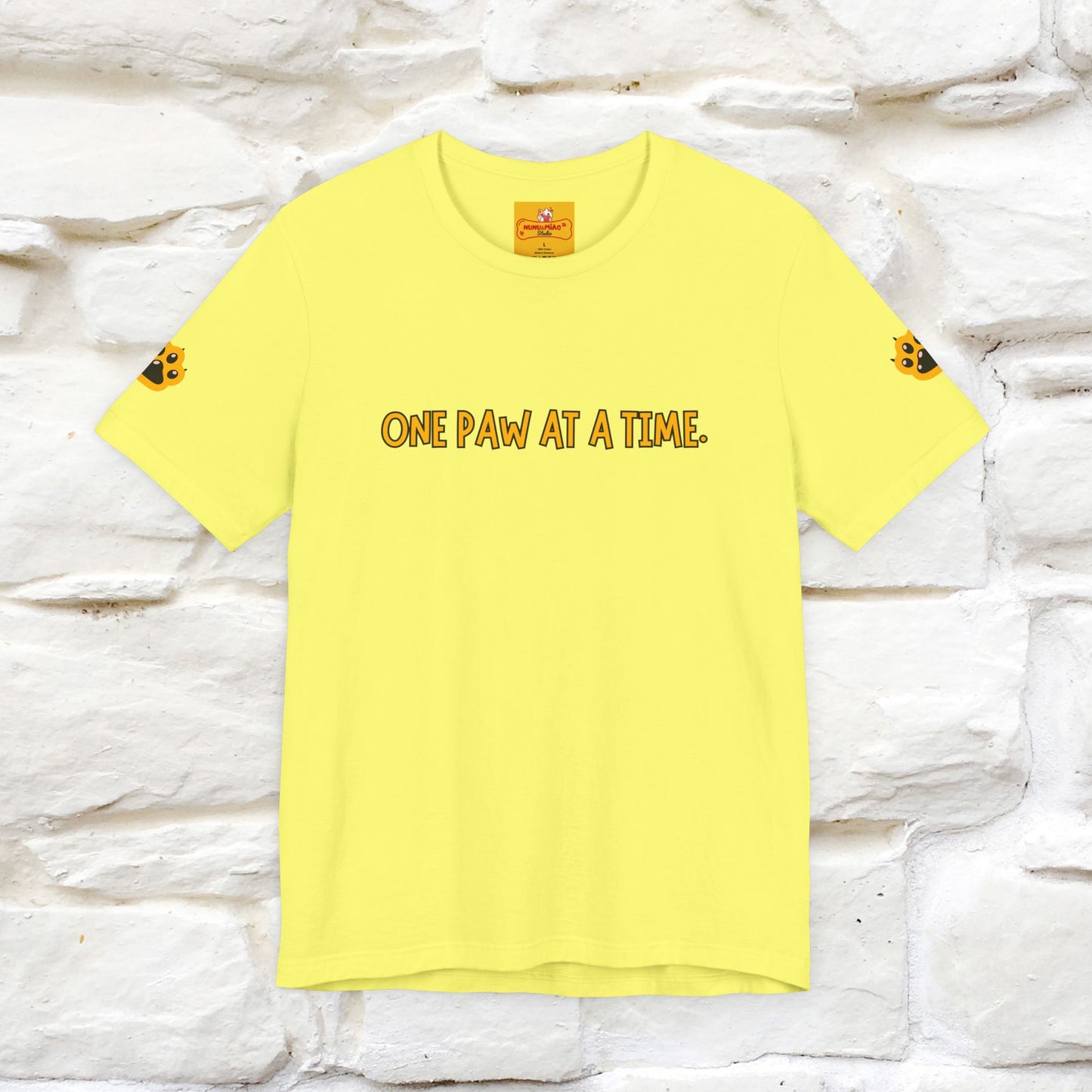 "Life Is A Journey'' Cat T-Shirt | Front & Back Design | Nunu&Miao Studio - Nunu&Miao Studio