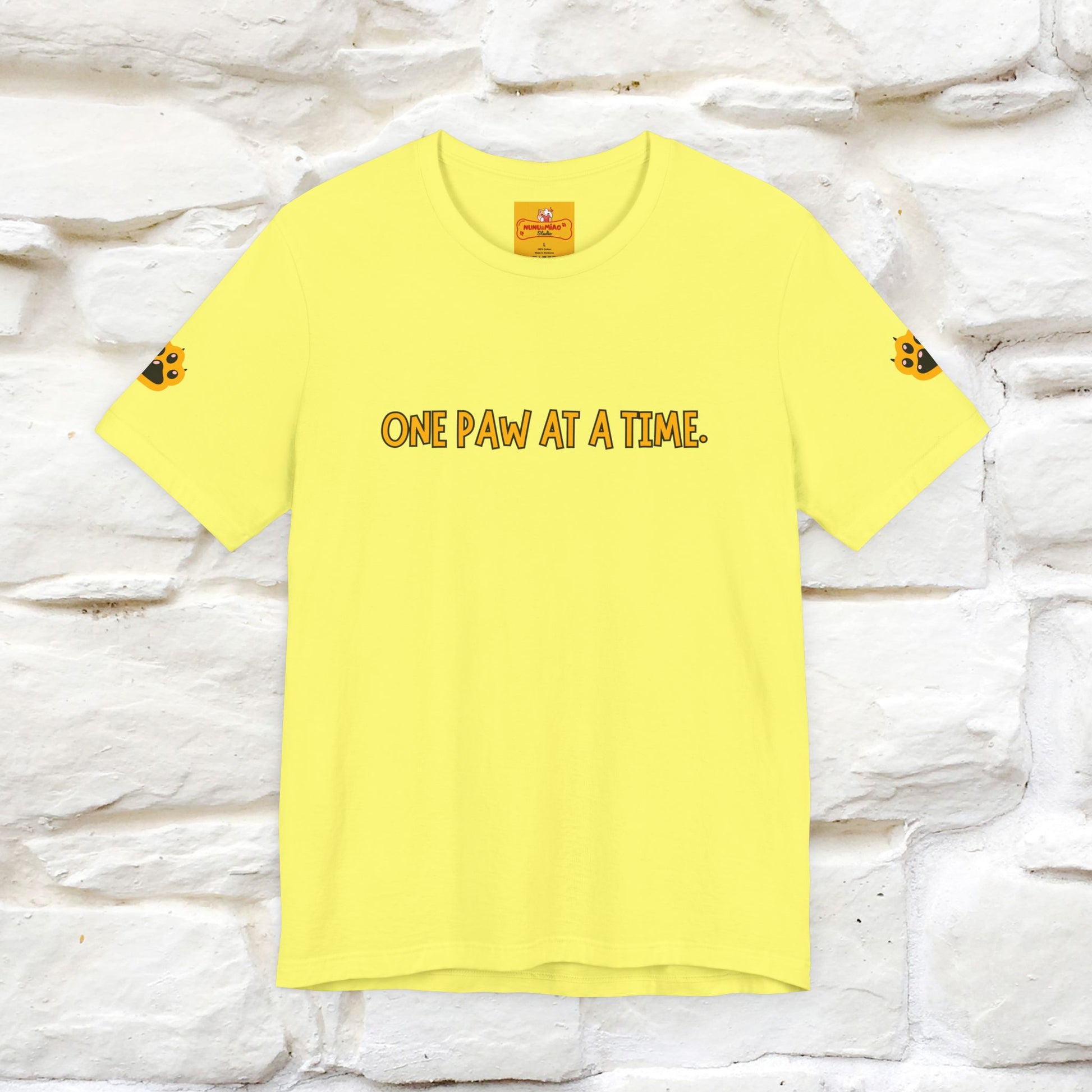 "Life Is A Journey'' Cat T-Shirt | Front & Back Design | Nunu&Miao Studio - Nunu&Miao Studio