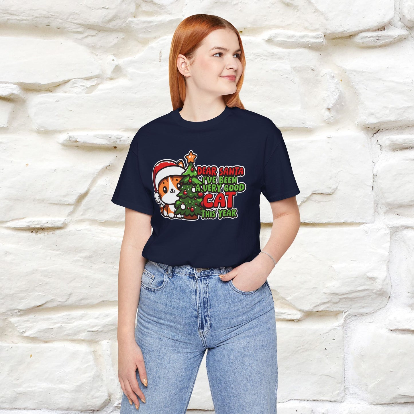 “Dear Santa, I'v Been a Very Good Cat..” | Cat T-Shirt | Nunu&Miao Studio