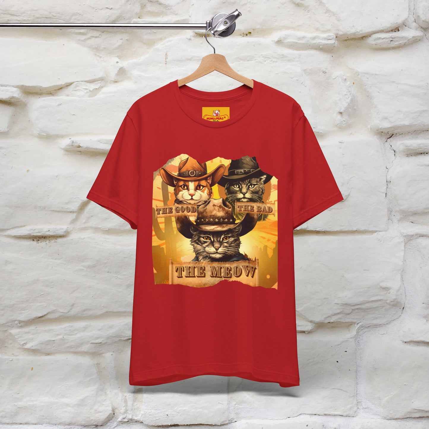 ''The Good, the Bad, and the Meow''| CatT-Shirt | Nunu&Miao Studio - Nunu&Miao Studio