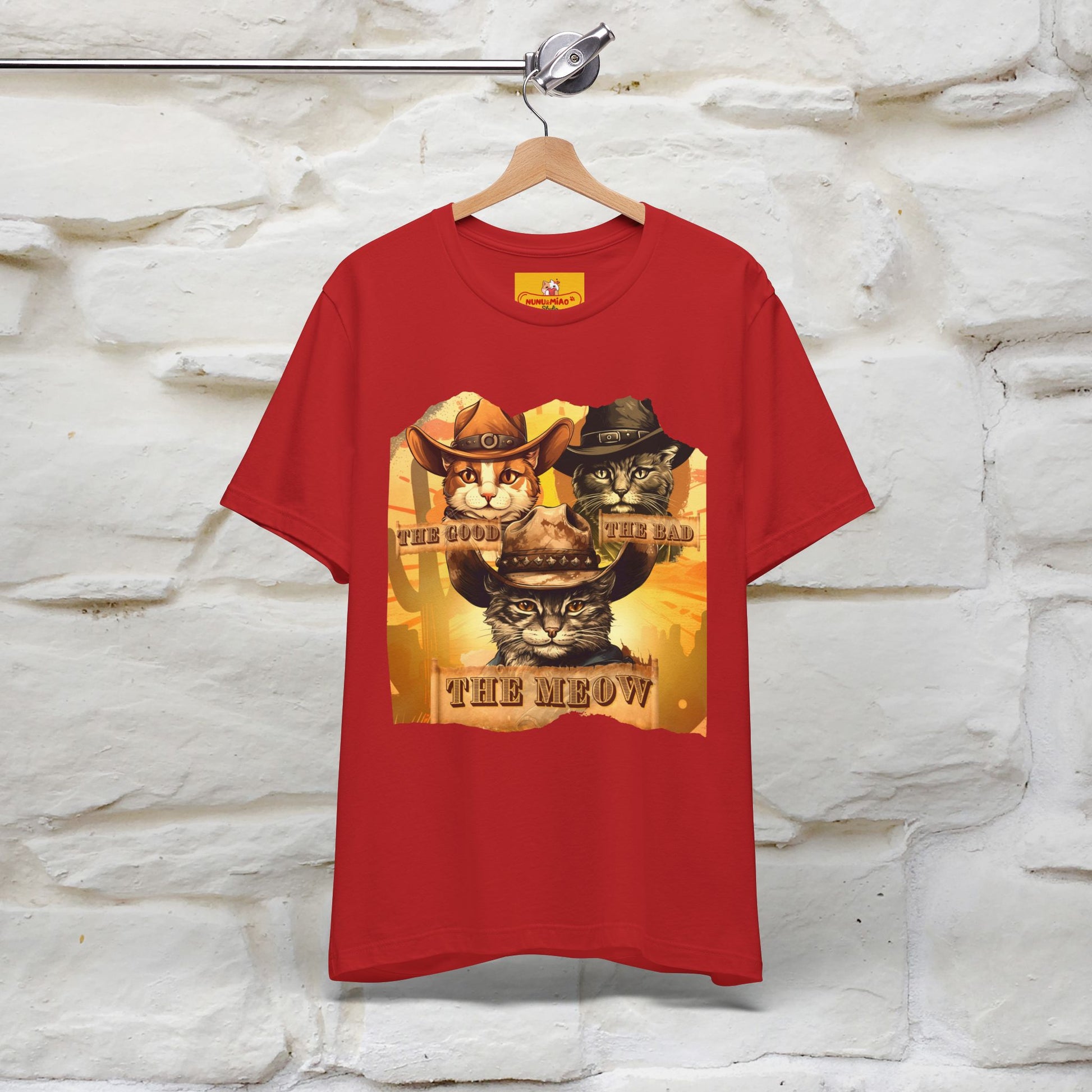 ''The Good, the Bad, and the Meow''| CatT-Shirt | Nunu&Miao Studio - Nunu&Miao Studio