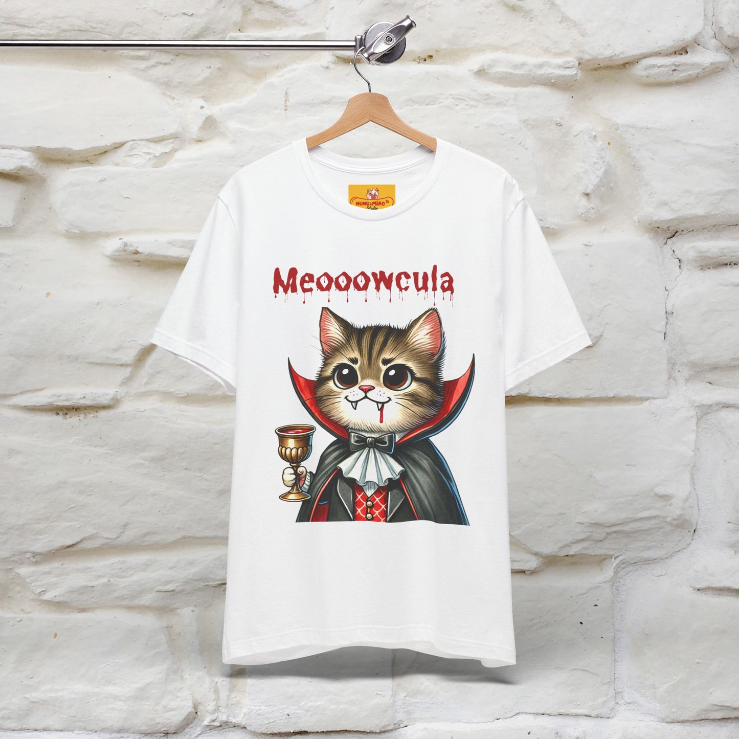 "Meooowcula" Cat T-shirt |Nunu&Miao Studio - Nunu&Miao Studio