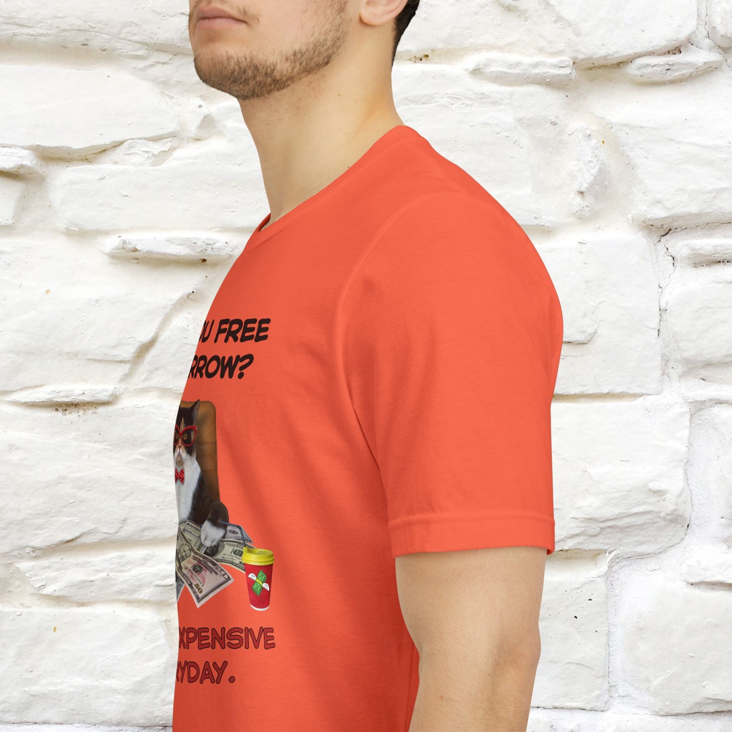 “Are You Fee Tomorrow?” | Cat T-Shirt | Nunu&Miao Studio