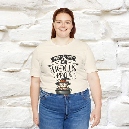 "Just A Bunch Of Hocus Pocus" Cat  T-shirt |Nunu&Miao Studio - Nunu&Miao Studio