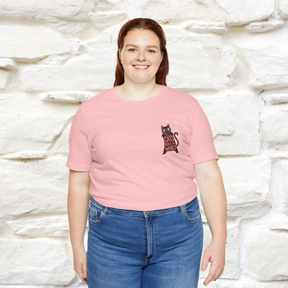 “Cats Rule The World” |Cat T-Shirt | Front & Back Design | Nunu&Miao Studio