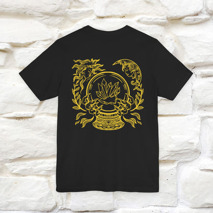''The Cristal'' Cat T-Shirt Front and Back Design | Nunu&Miao Studio - Nunu&Miao Studio