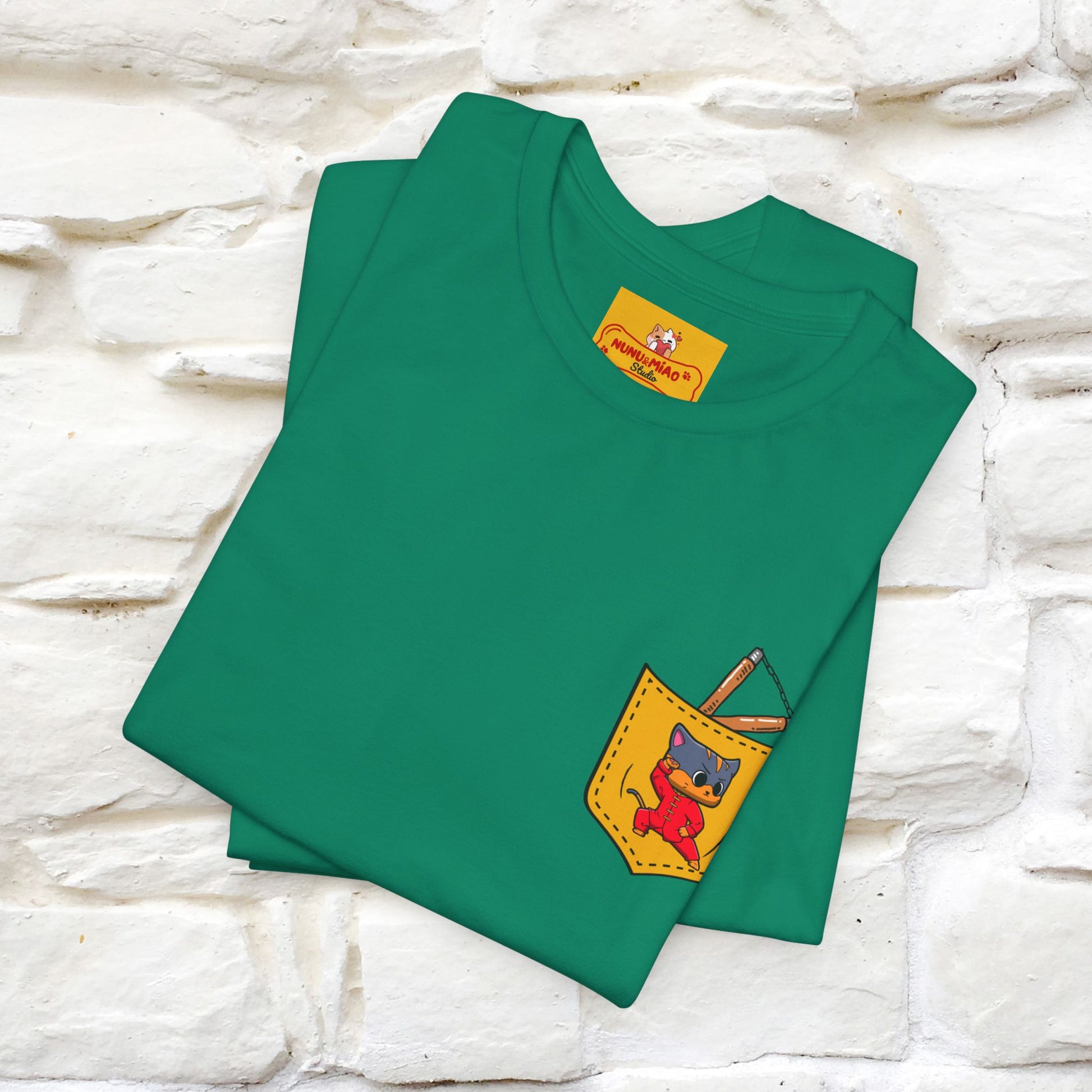 "Be Like Water: Cattitude Master | Cat T-Shirt |Nunu&Miao Studio - Nunu&Miao Studio