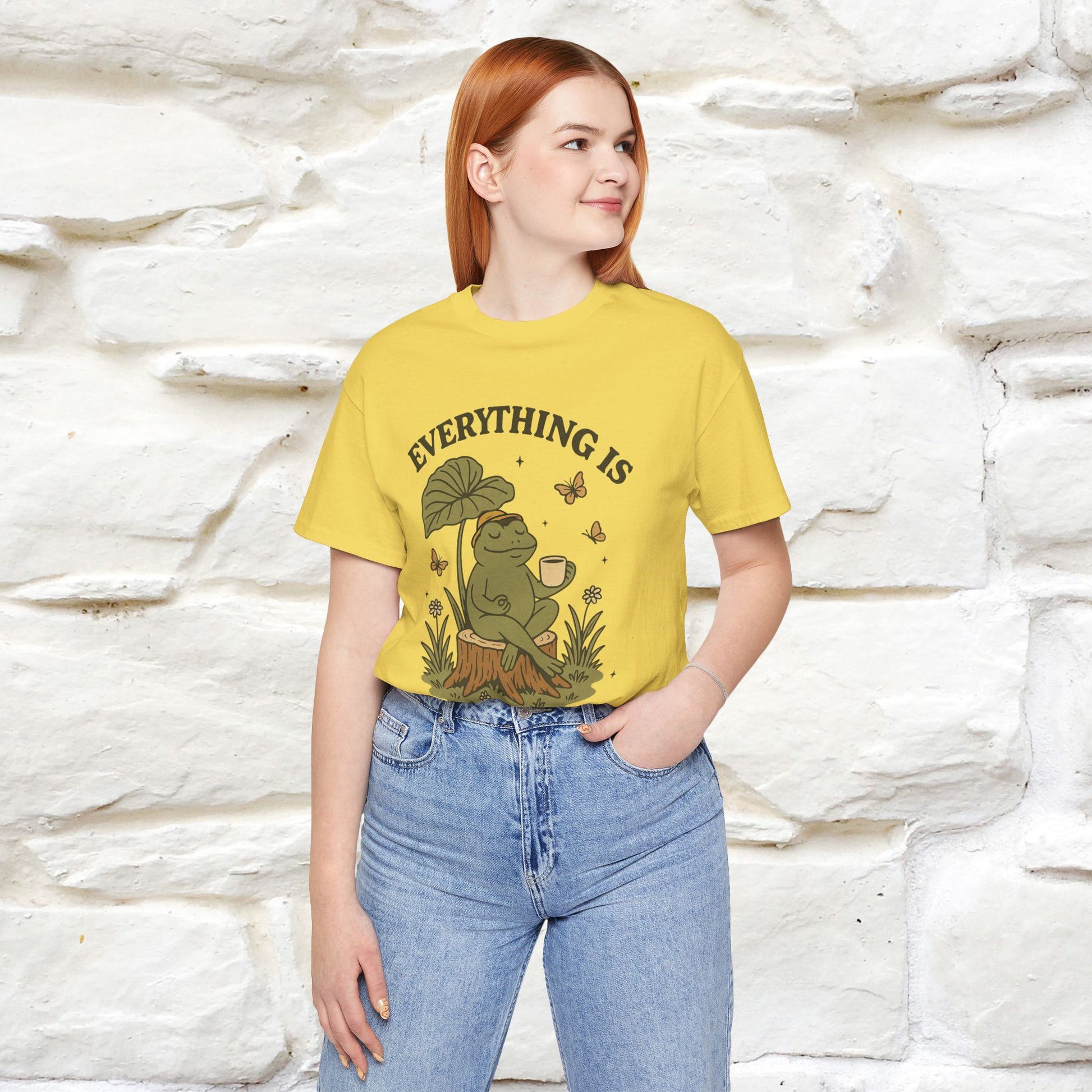 "Everything Is Fugureoutable"| Lifestyle Shirt |Nunu&Miao Studio - Nunu&Miao Studio