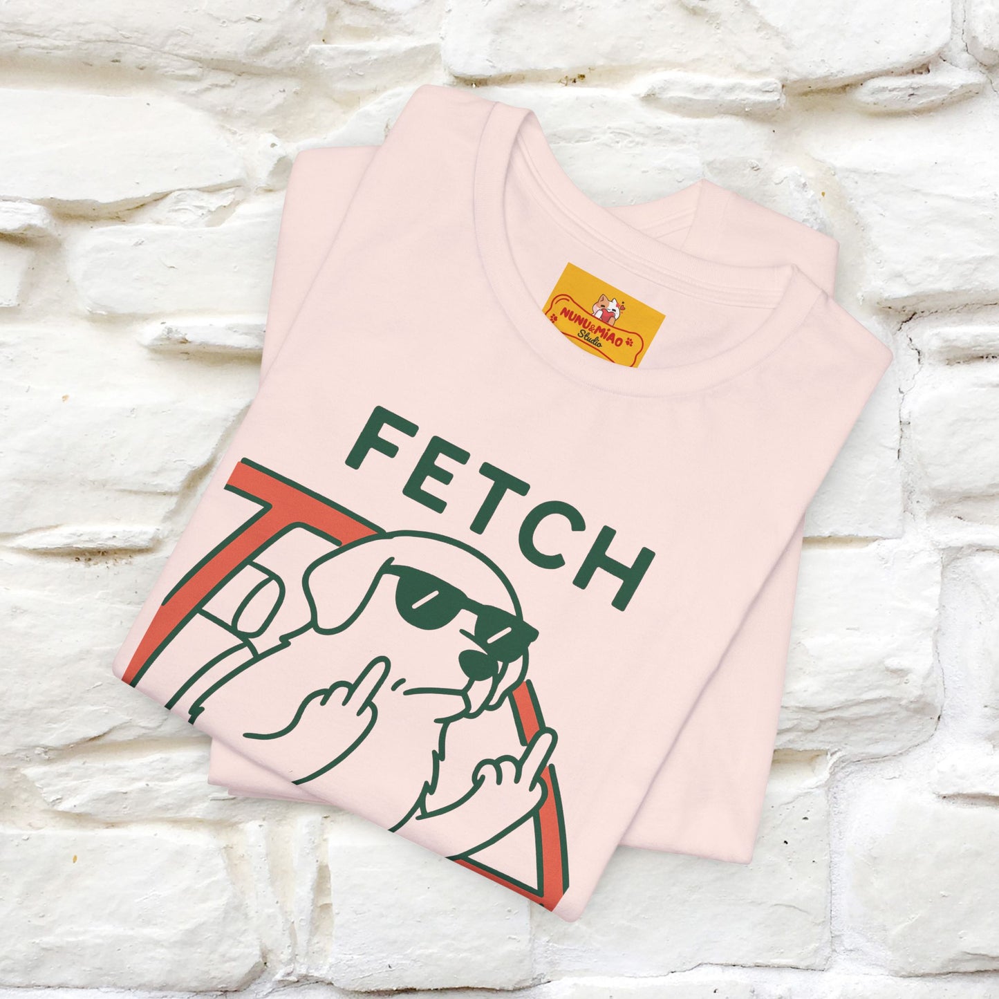 "Fetch This" Funny Dog T-shirt |Nunu&Miao Studio - Nunu&Miao Studio
