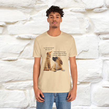 ''I am The Boss Here'' Funny Cat T-shirt for Men and Women  100% Cotton* - Nunu&Miao Studio