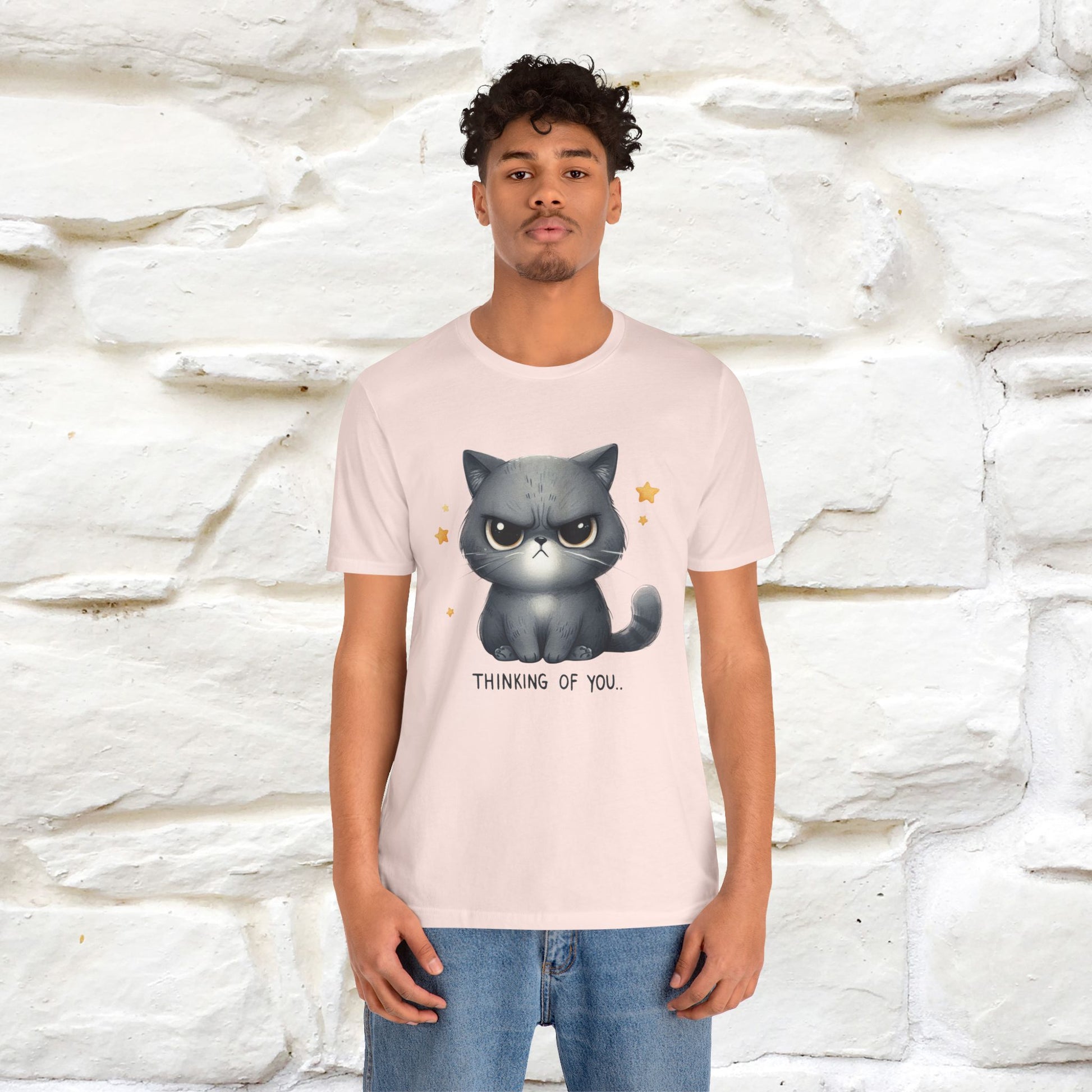 "Thinking Of You" |Funny T-Shirt | Nunu&Miao Studio - Nunu&Miao Studio