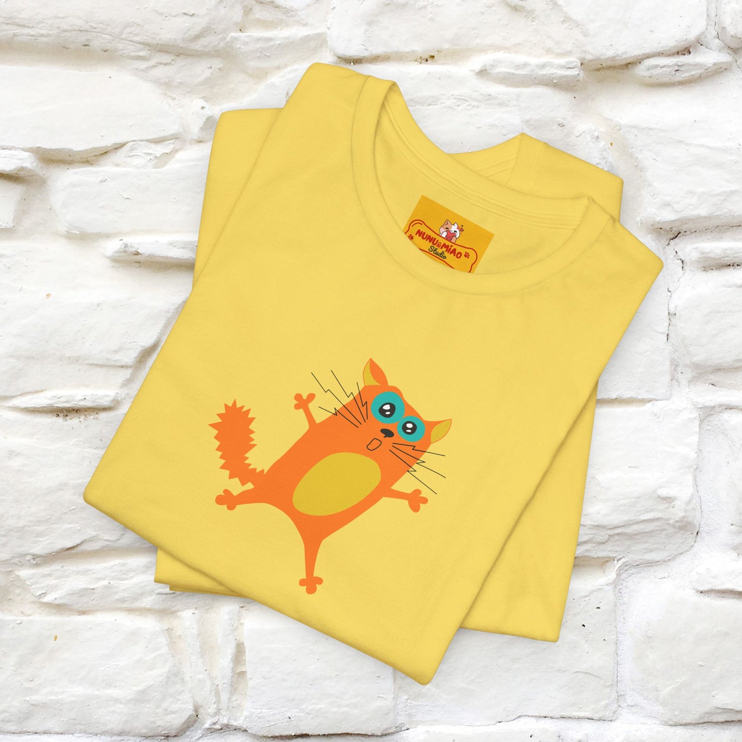 "It Always Seems Impossible Until It’s Done" Cat T-Shirt| Front & Back Design | Nunu&Miao Studio - Nunu&Miao Studio