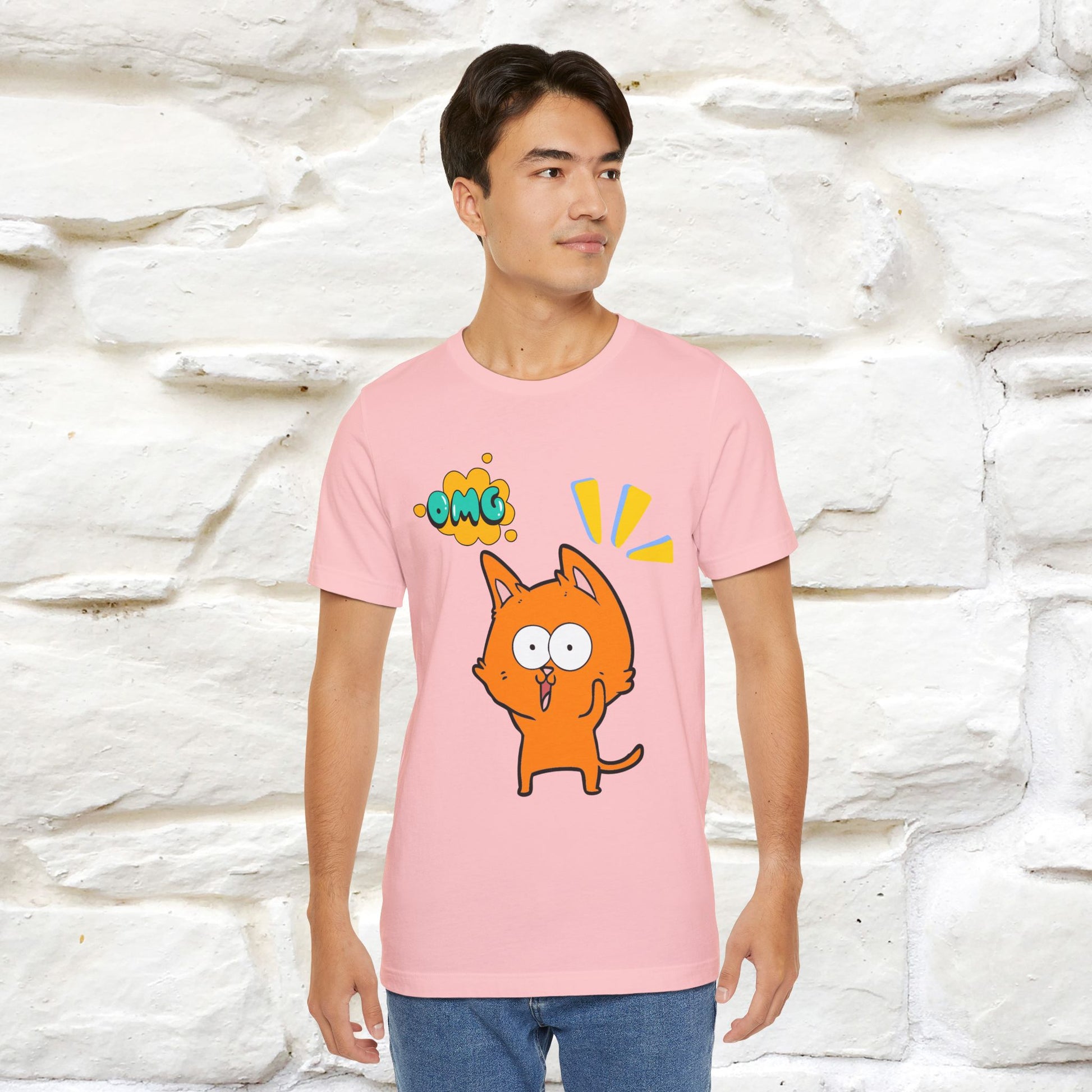 ''Oh My God'' Cat T-Shirt | Nunu&Miao Studio - Nunu&Miao Studio