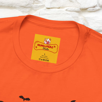 "Happy Halloween Cat Couple " Cat  T-shirt |Nunu&Miao Studio - Nunu&Miao Studio
