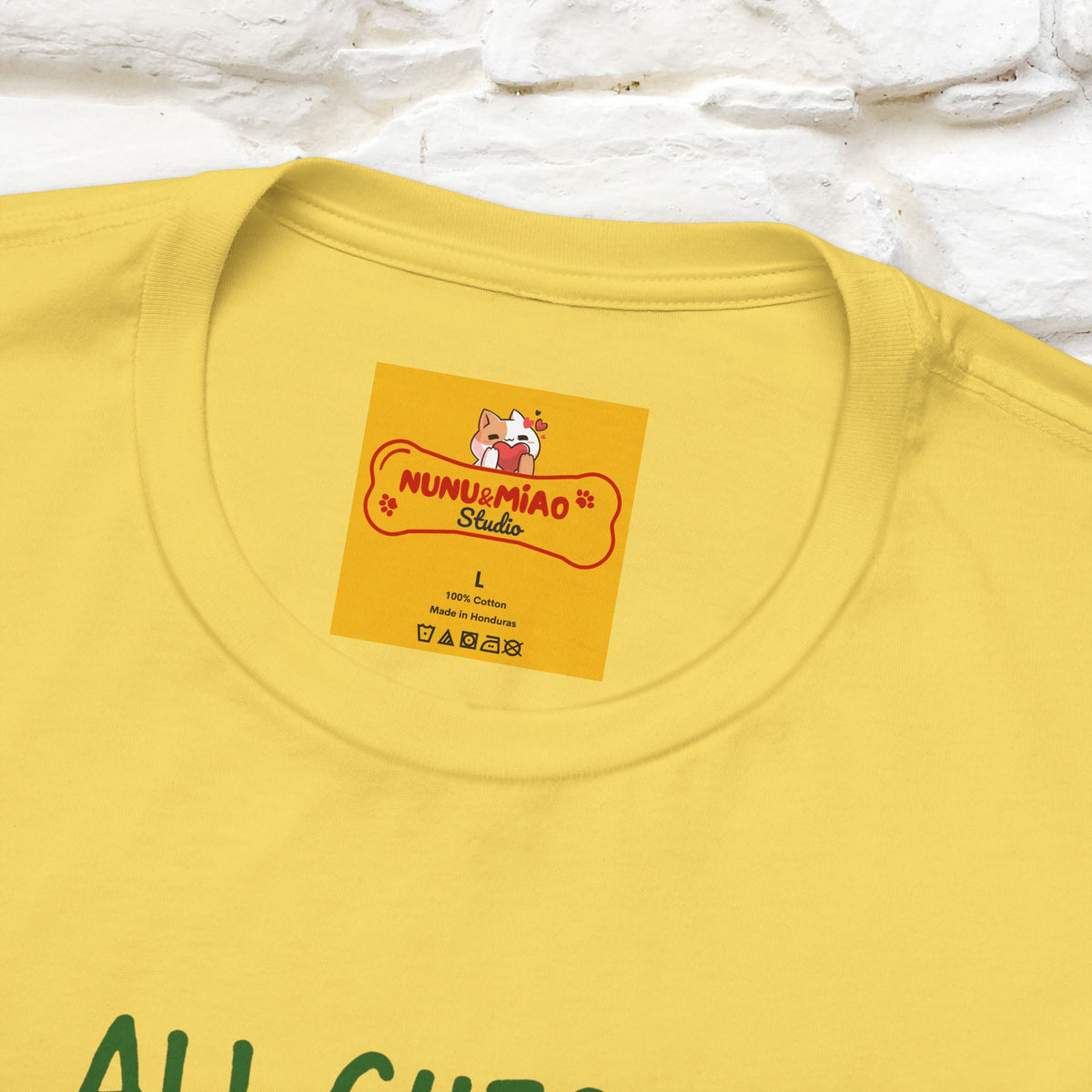 "All Guest Must Be Approved By The Cat - NO,MAYBE" Cat T-shirt |Nunu&Miao Studio