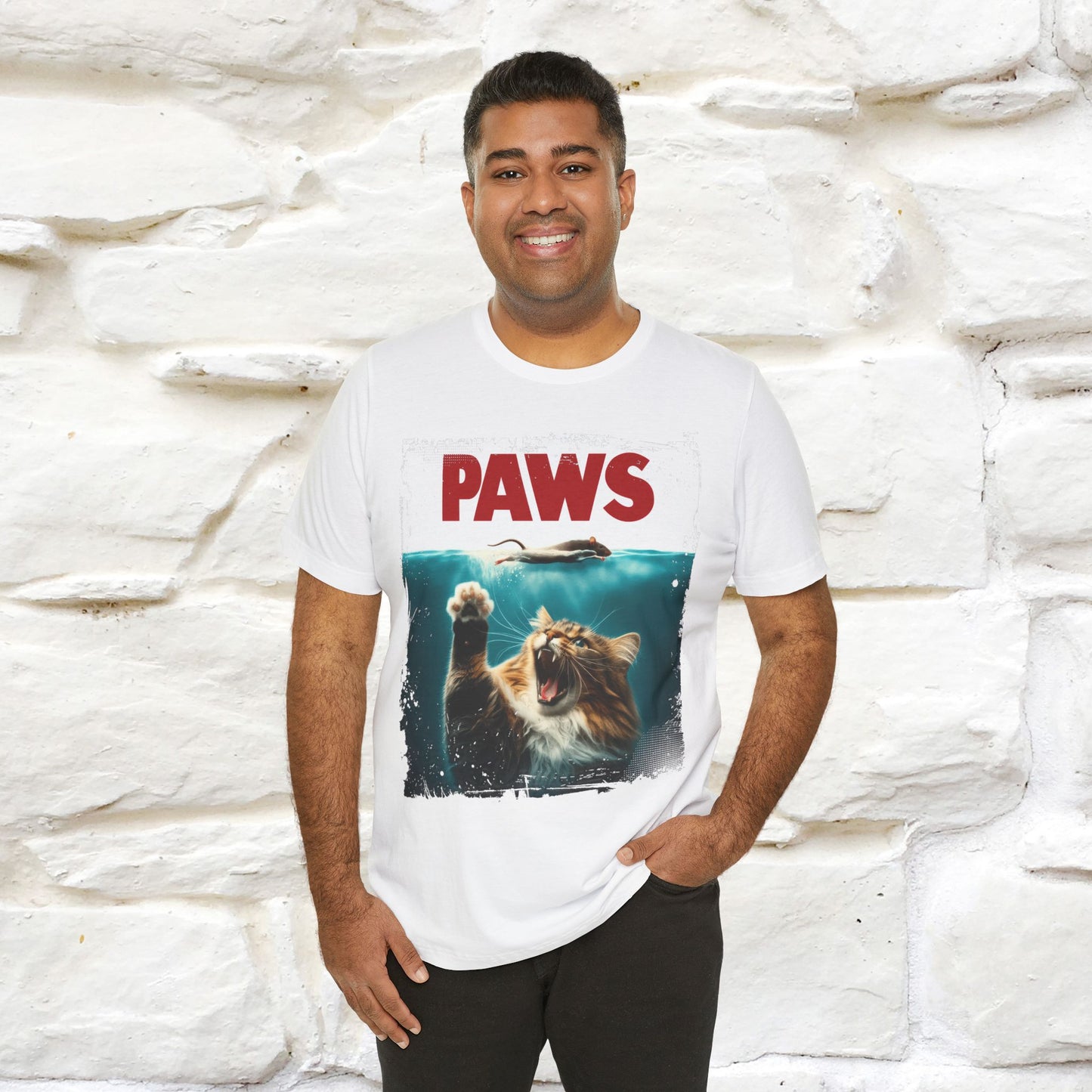 ''Paws'' Cat T-Shirt |  | Nunu&Miao Studio - Nunu&Miao Studio