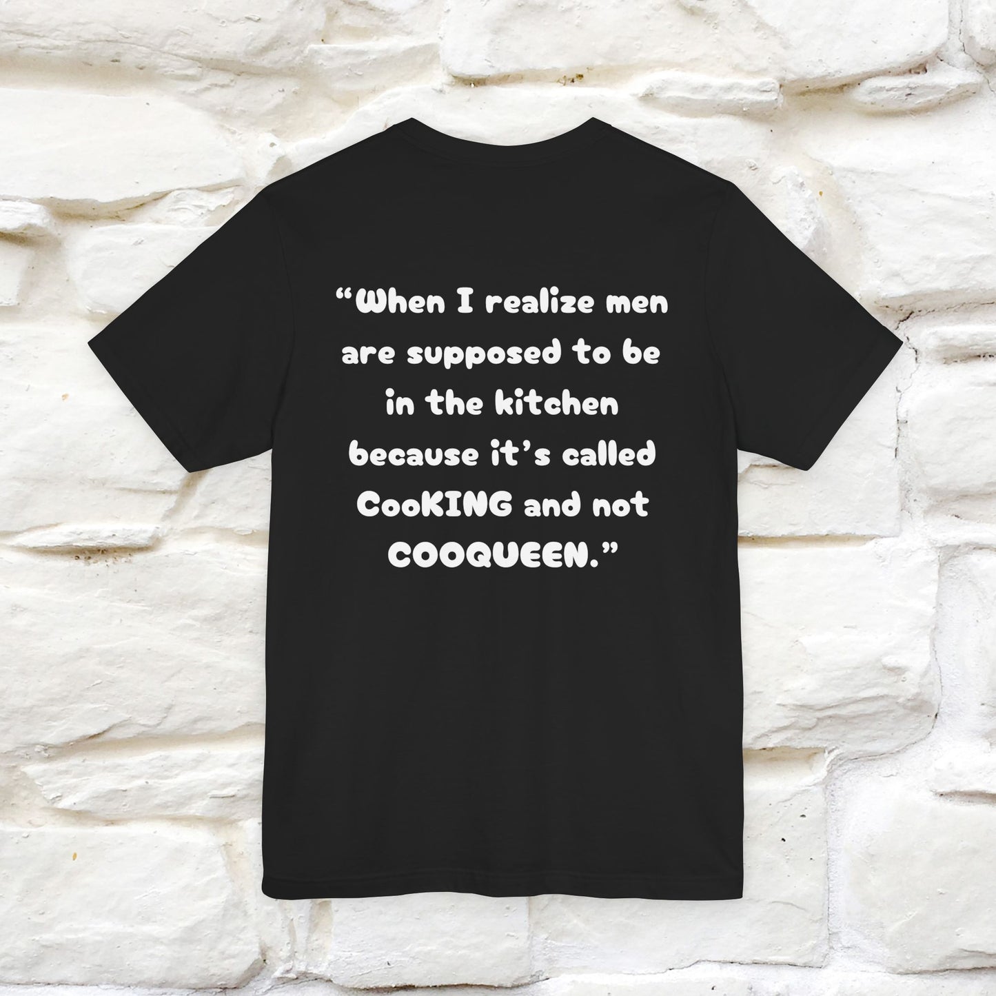 ’“When I realize men are ...." Funny Cat T-Shirt | Nunu&Miao Studio