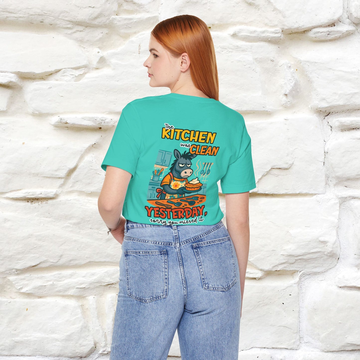 "The Kitchen Was Clean... " |Funny T-Shirt | Nunu&Miao Studio - Nunu&Miao Studio