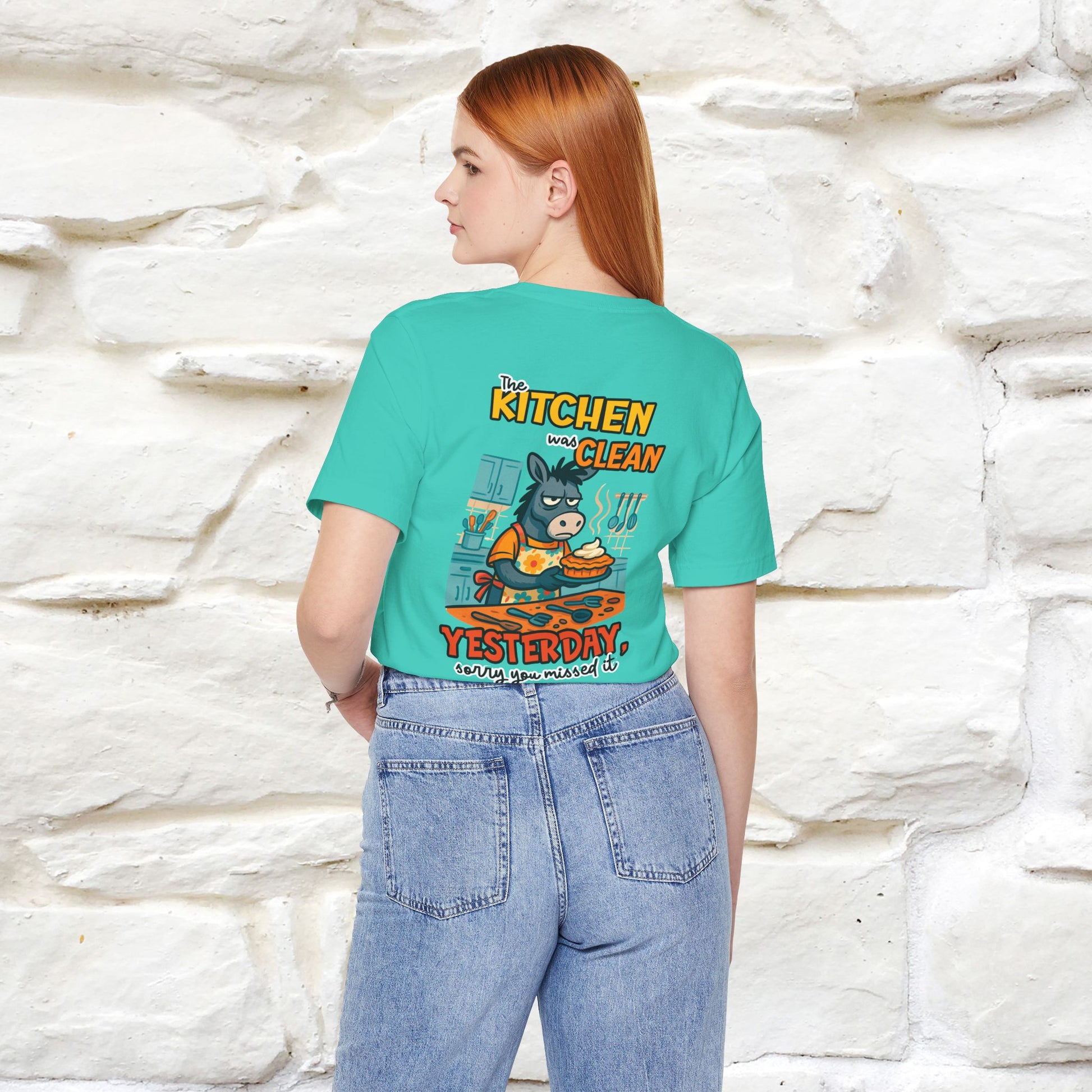 "The Kitchen Was Clean... " |Funny T-Shirt | Nunu&Miao Studio - Nunu&Miao Studio