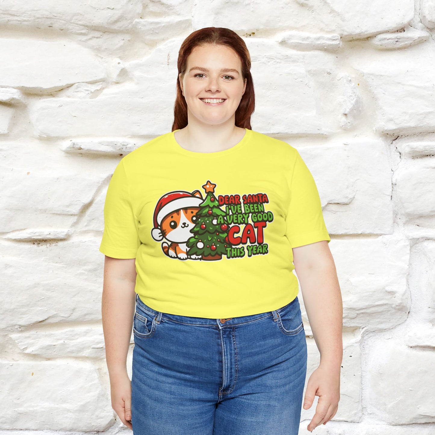 “Dear Santa, I'v Been a Very Good Cat..” | Cat T-Shirt | Nunu&Miao Studio