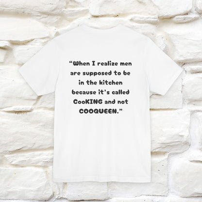 ’“When I realize men are ...." Funny Cat T-Shirt | Nunu&Miao Studio