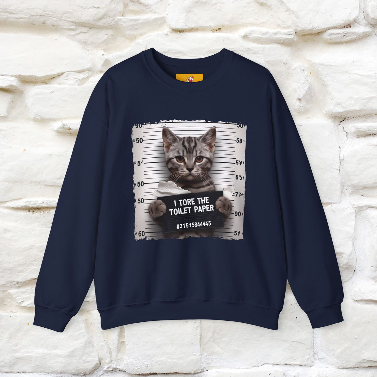 "I Tore The Toilet Paper.'' |Cat Sweatshirt | Nunu&Miao Studio