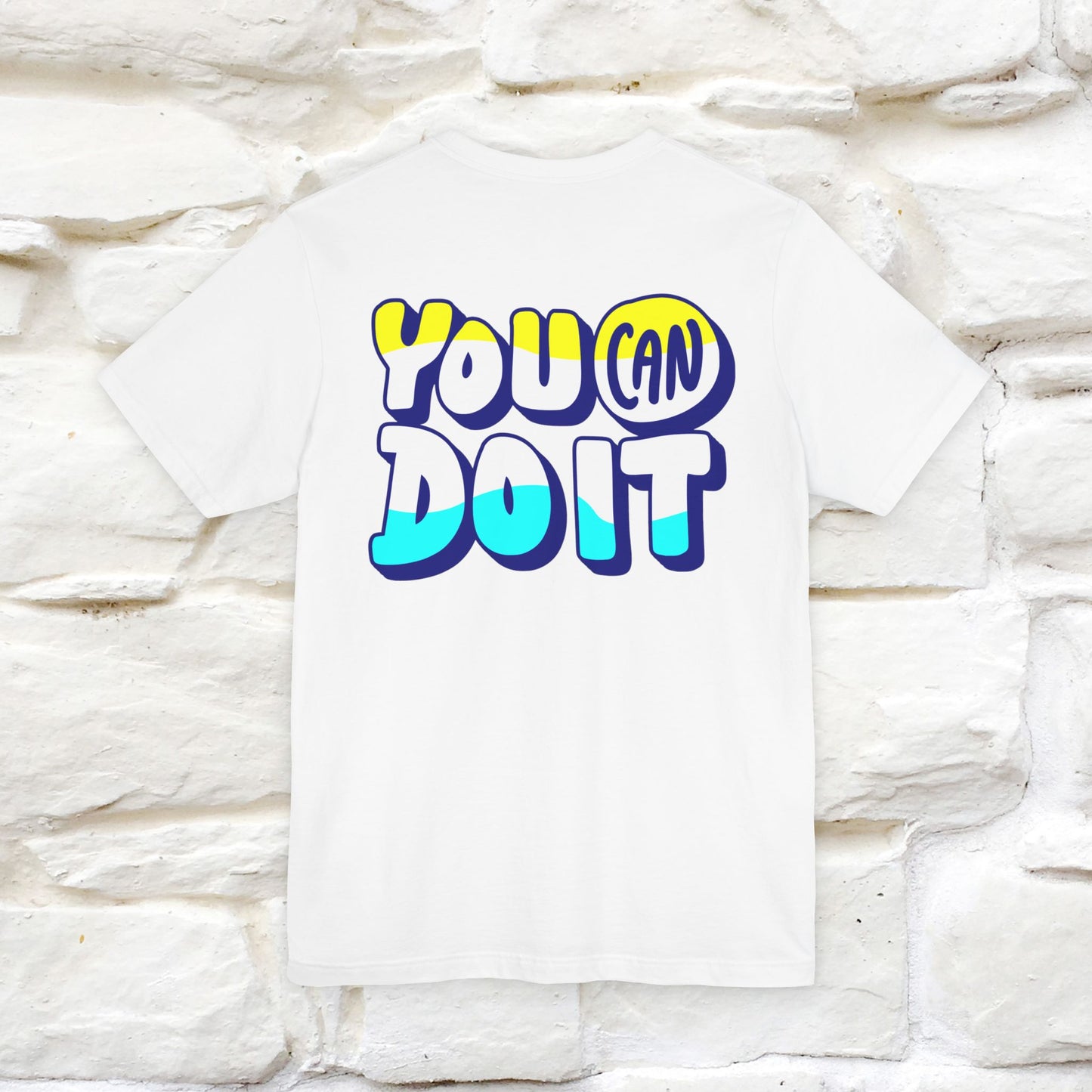 "You Can Do It'' | Front & Back Design | Nunu&Miao Studio - Nunu&Miao Studio