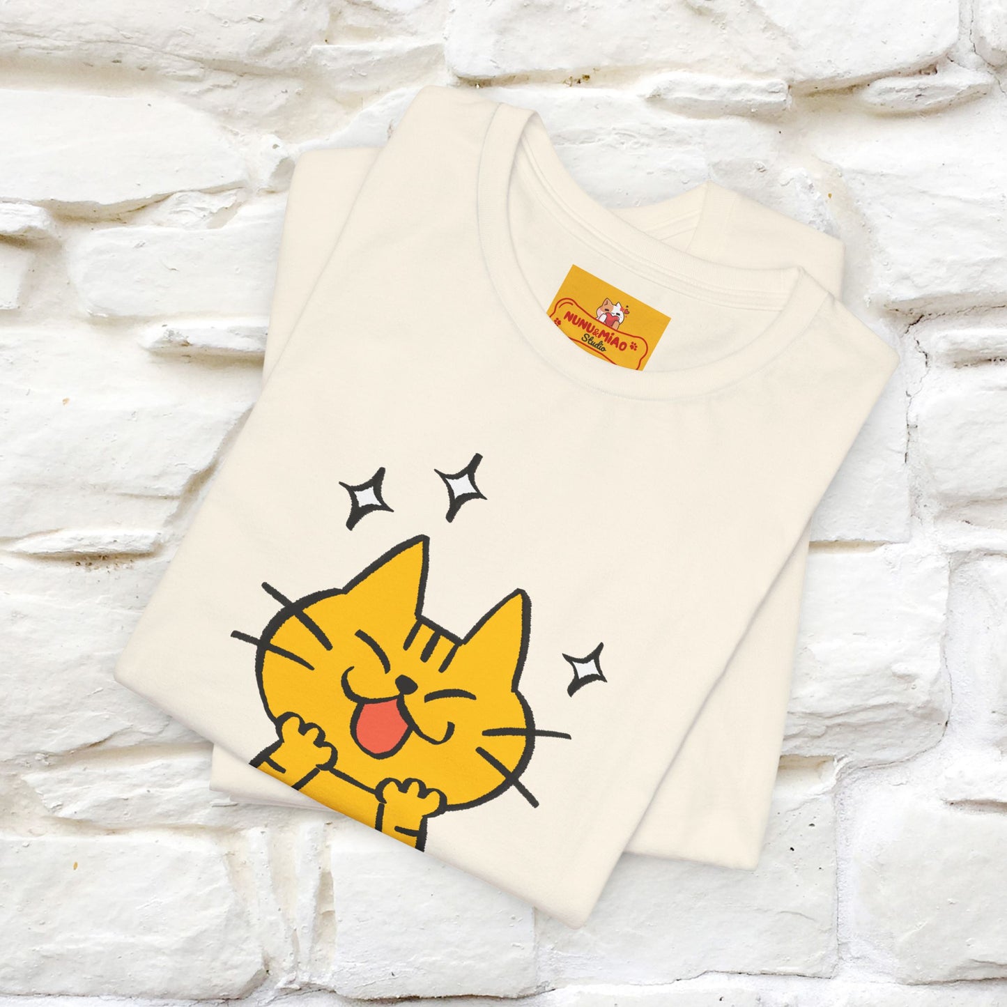 ""It's A Good Day" Cat T-Shirt| Front & Back Design | Nunu&Miao Studio - Nunu&Miao Studio