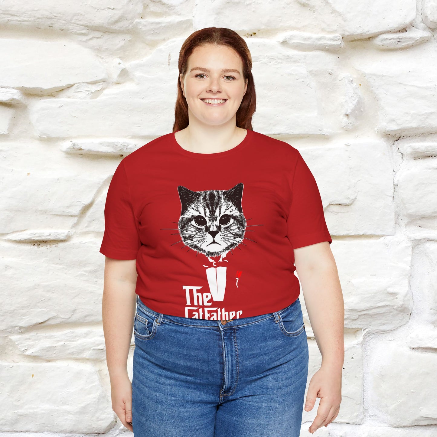 ''The Cat Father T-Shirt''| Iconic Cat Lover Tee | Nunu&Miao Studio