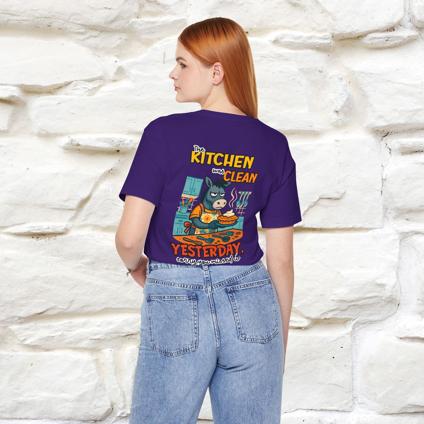 "The Kitchen Was Clean... " |Funny T-Shirt | Nunu&Miao Studio - Nunu&Miao Studio