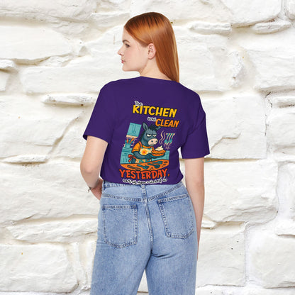 "The Kitchen Was Clean... " |Funny T-Shirt | Nunu&Miao Studio - Nunu&Miao Studio