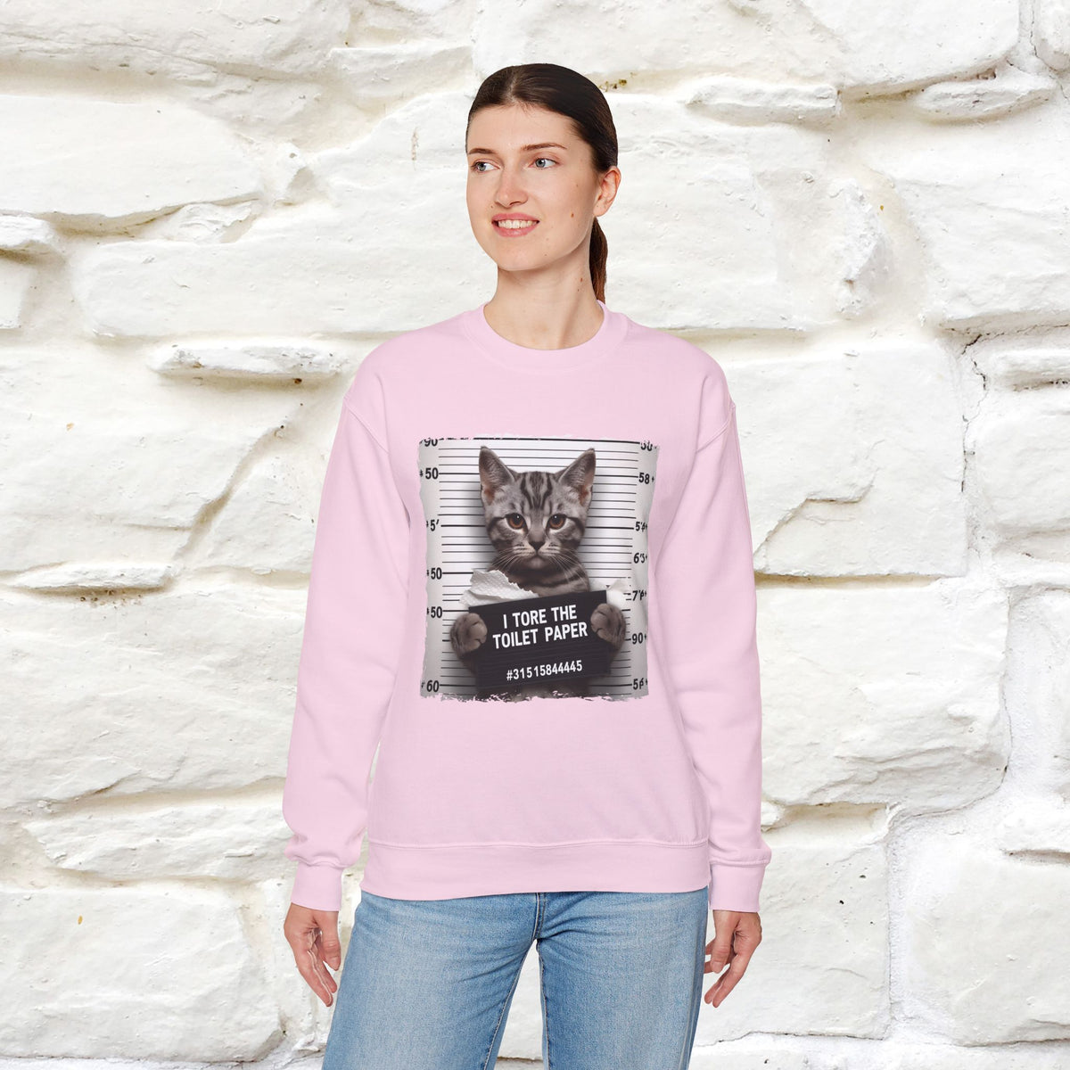 "I Tore The Toilet Paper.'' |Cat Sweatshirt | Nunu&Miao Studio