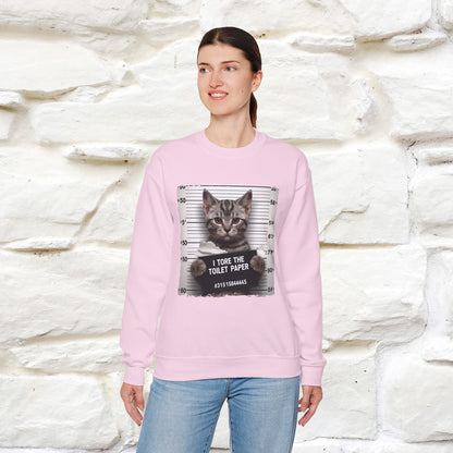 "I Tore The Toilet Paper.'' |Cat Sweatshirt | Nunu&Miao Studio