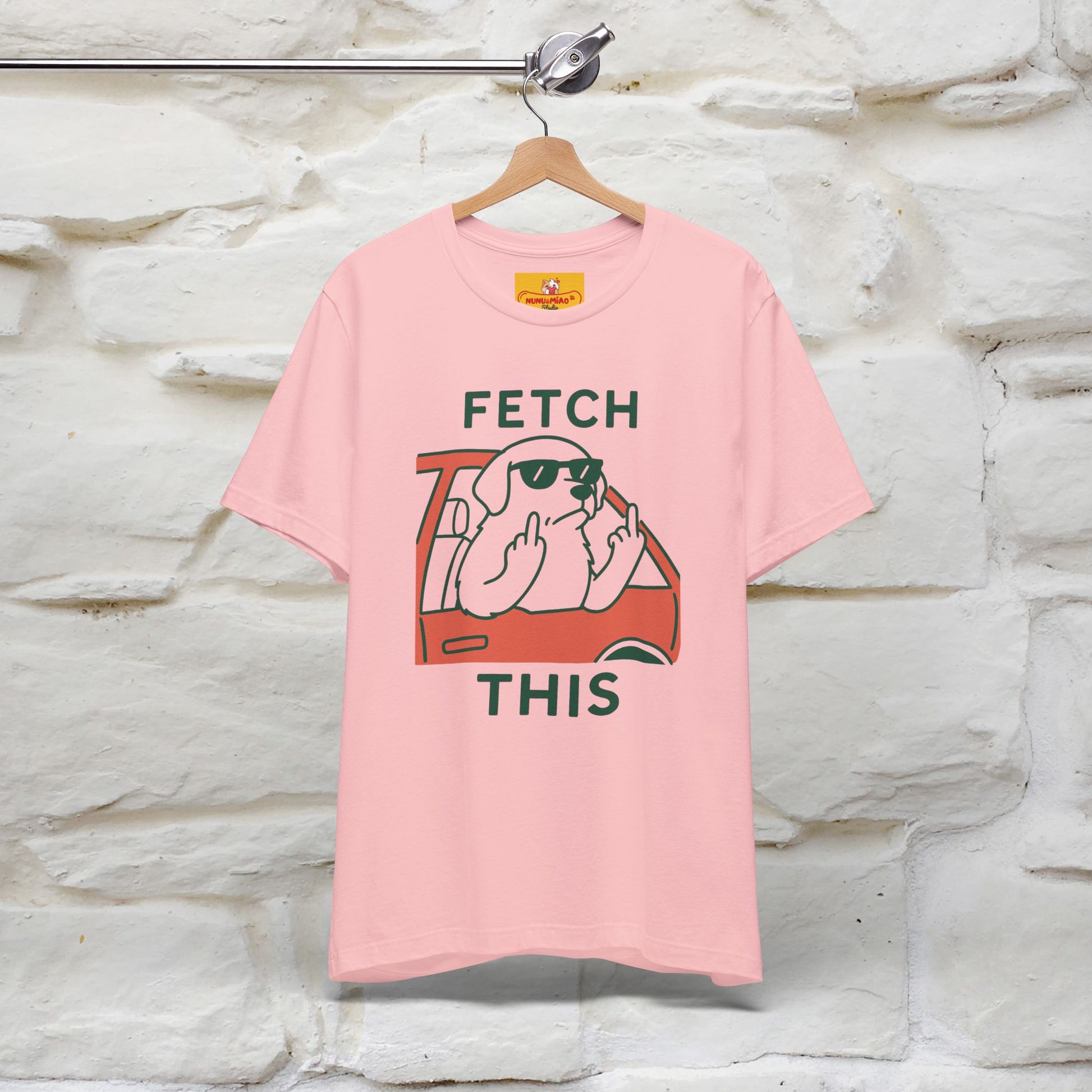 "Fetch This" Funny Dog T-shirt |Nunu&Miao Studio - Nunu&Miao Studio