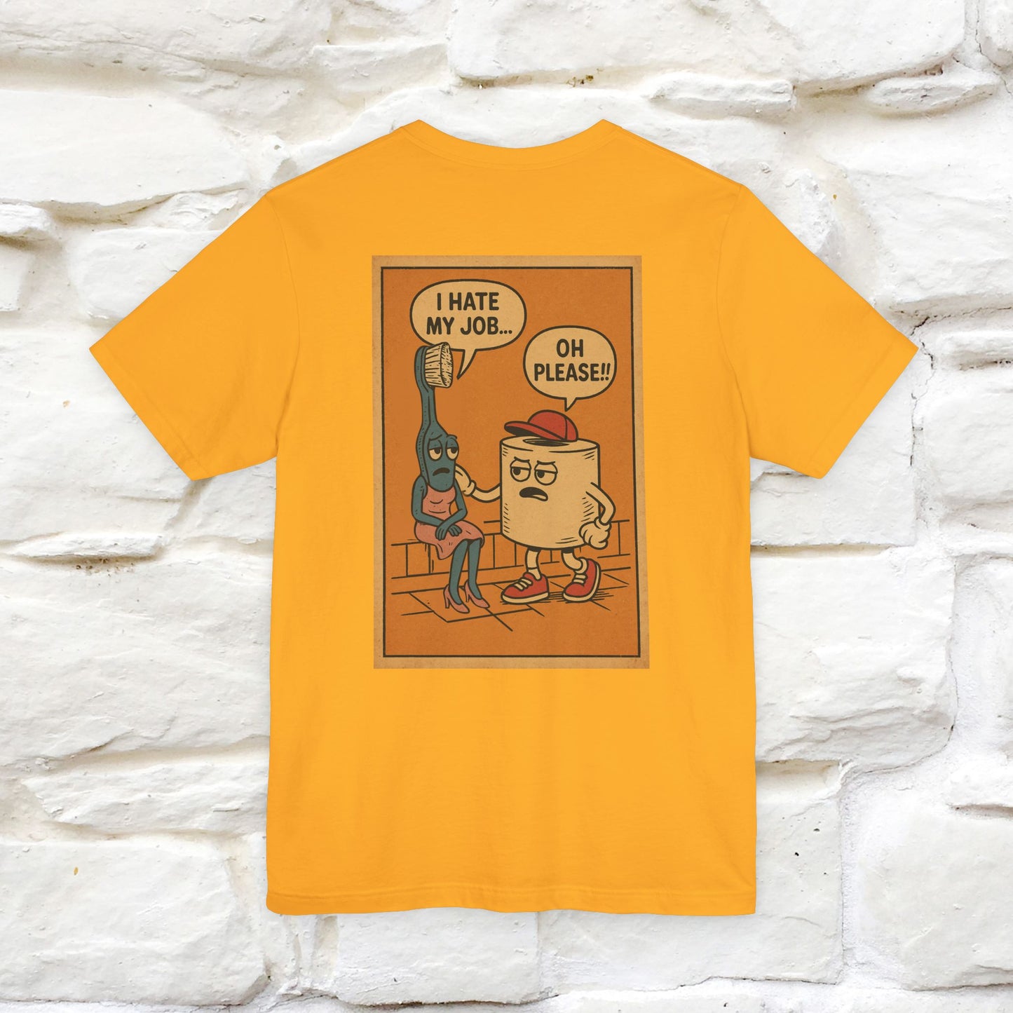 "I Hate My Job ... Oh Please" Funny Cat T-shirt |Nunu&Miao Studio - Nunu&Miao Studio