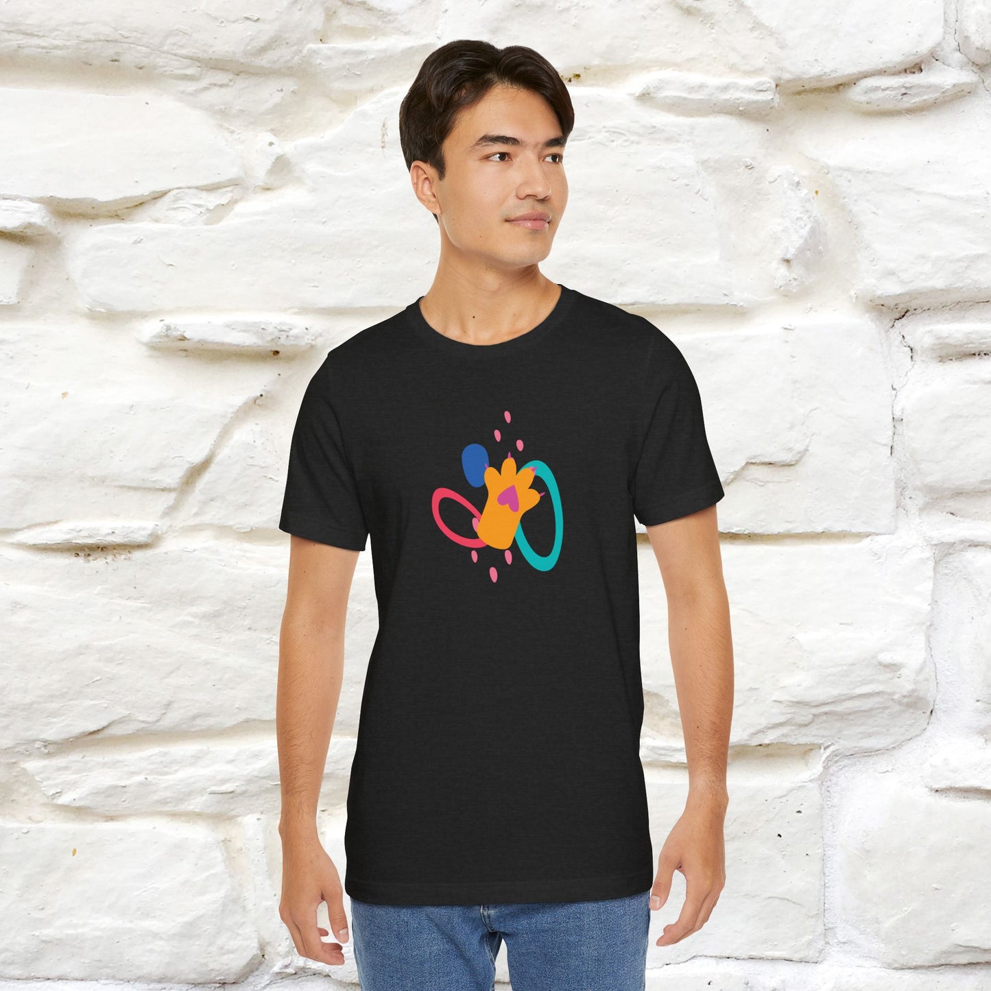 ''The Power Of Meow'' Cat T-Shirt Front and Back Design | Nunu&Miao Studio - Nunu&Miao Studio