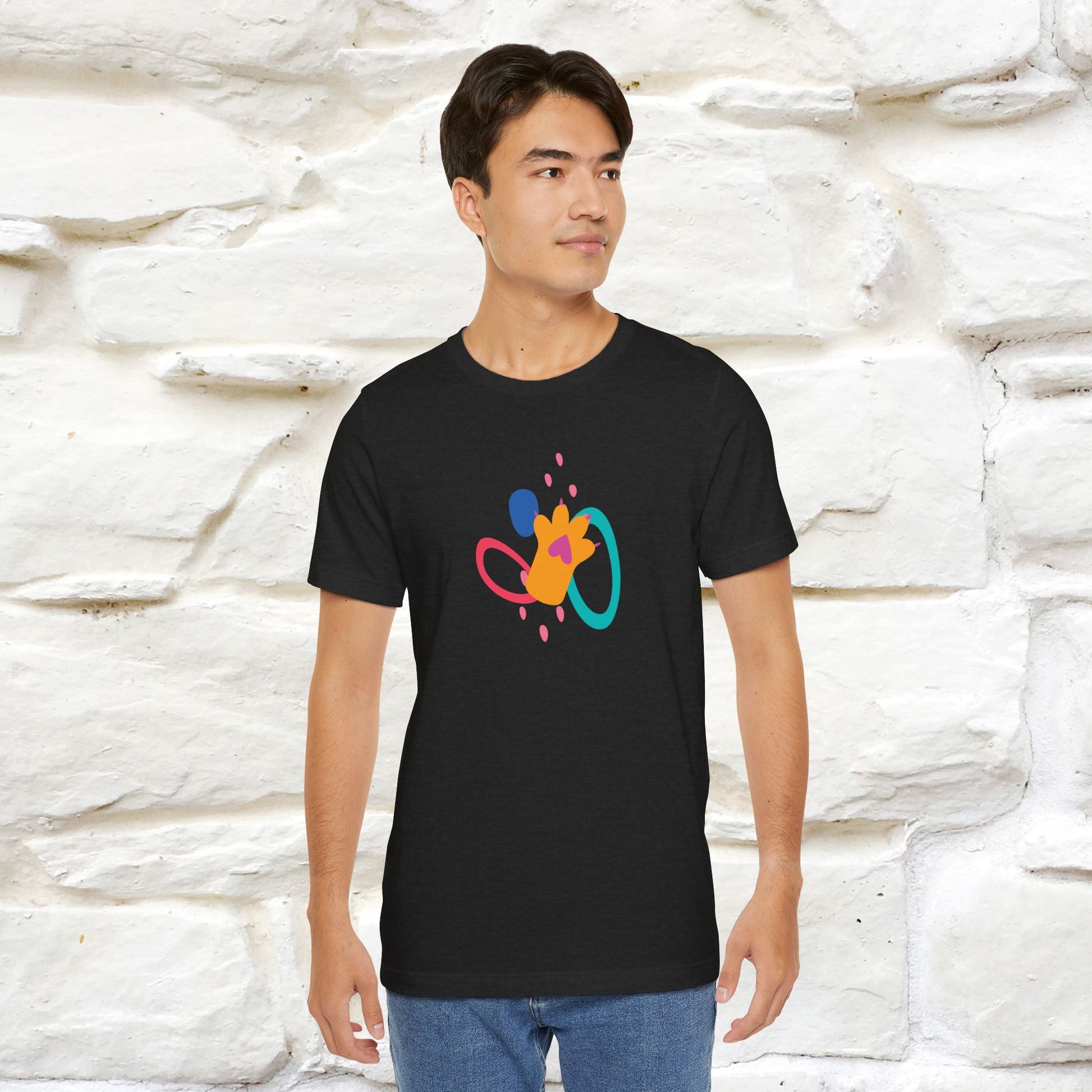 ''The Power Of Meow'' Cat T-Shirt Front and Back Design | Nunu&Miao Studio - Nunu&Miao Studio