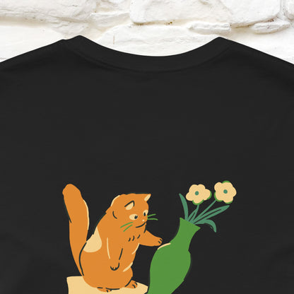 "I'm Not Messy .. " Cat T-Shirt | Front & Back Design | Nunu&Miao Studio - Nunu&Miao Studio