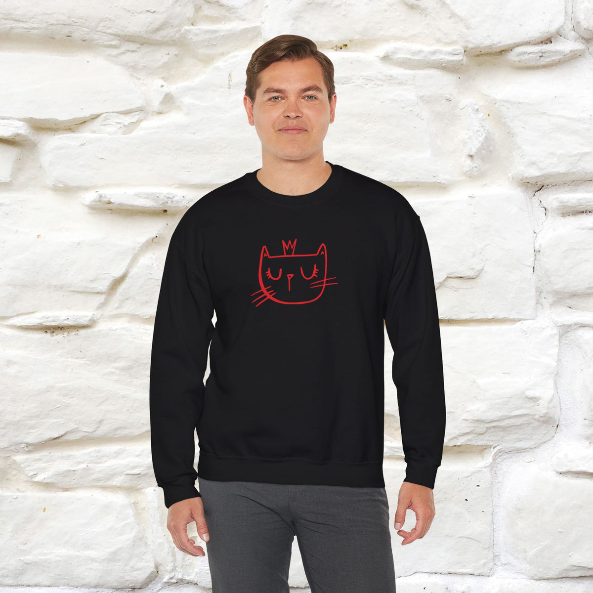 ''When I realize men are...'' | Cute Cat Sweatshirt | Nunu&Miao Studio