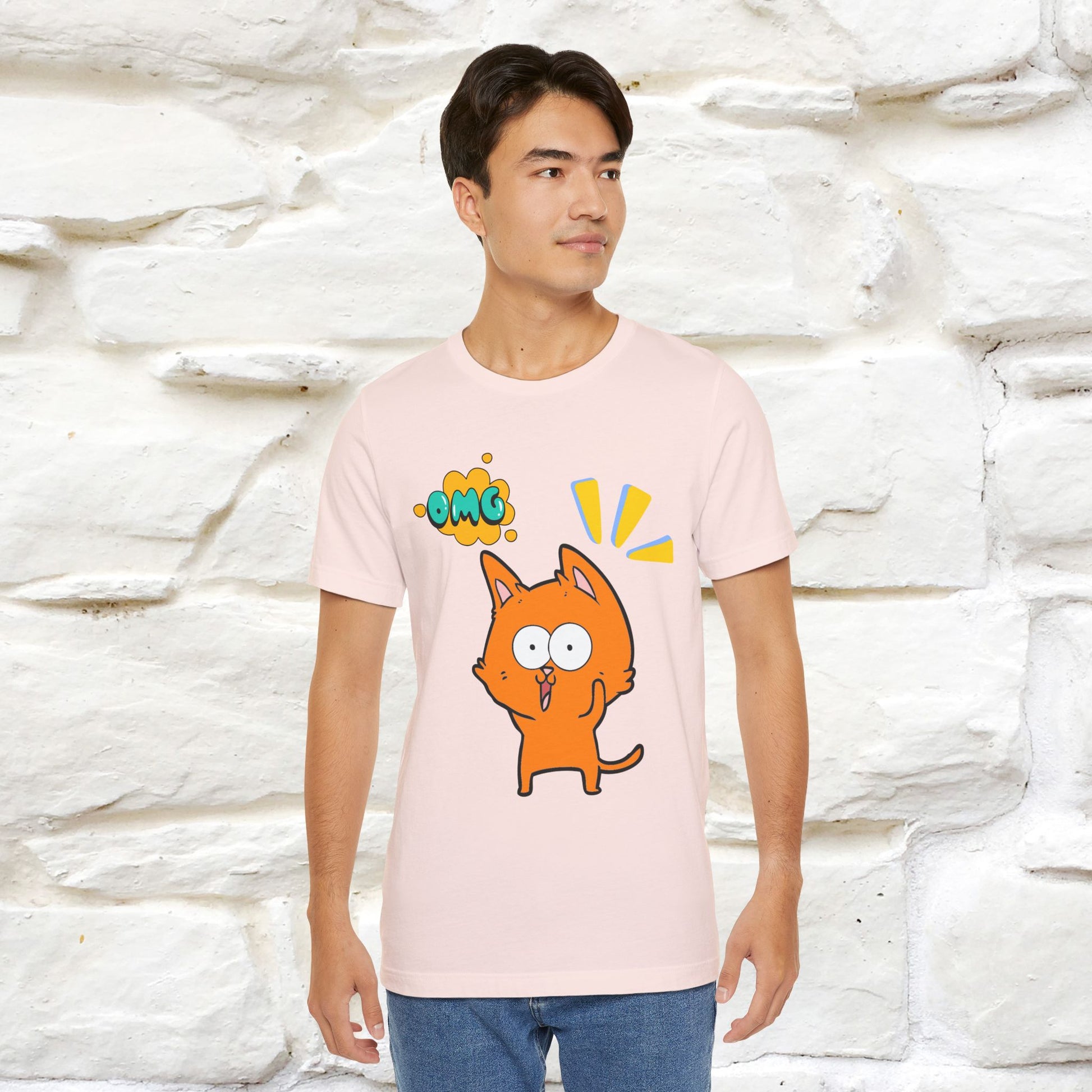 ''Oh My God'' Cat T-Shirt | Nunu&Miao Studio - Nunu&Miao Studio