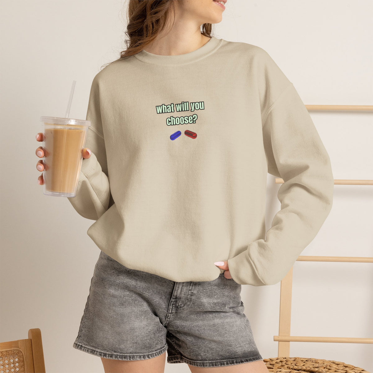"The Catrix'' |Cat Sweatshirt | Nunu&Miao Studio