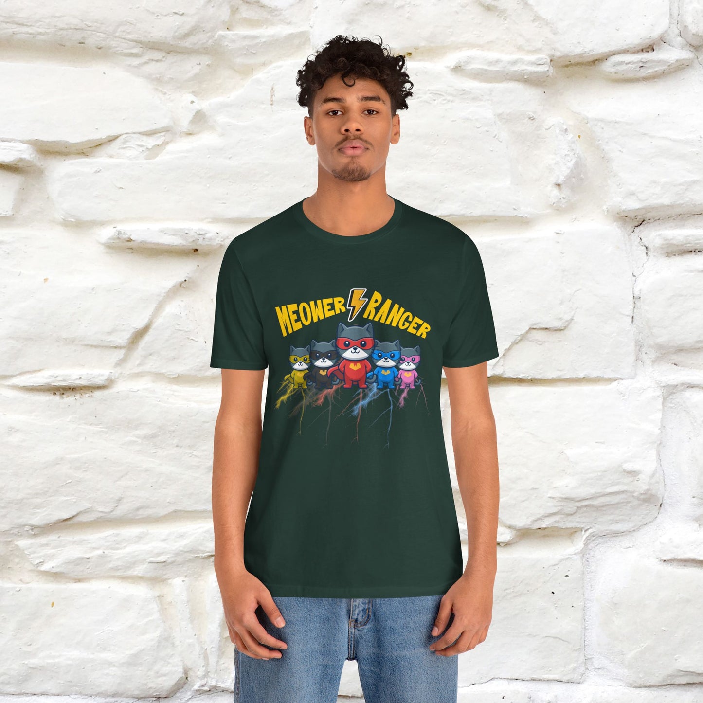 ''Meower Ranger''| CatT-Shirt | Nunu&Miao Studio - Nunu&Miao Studio