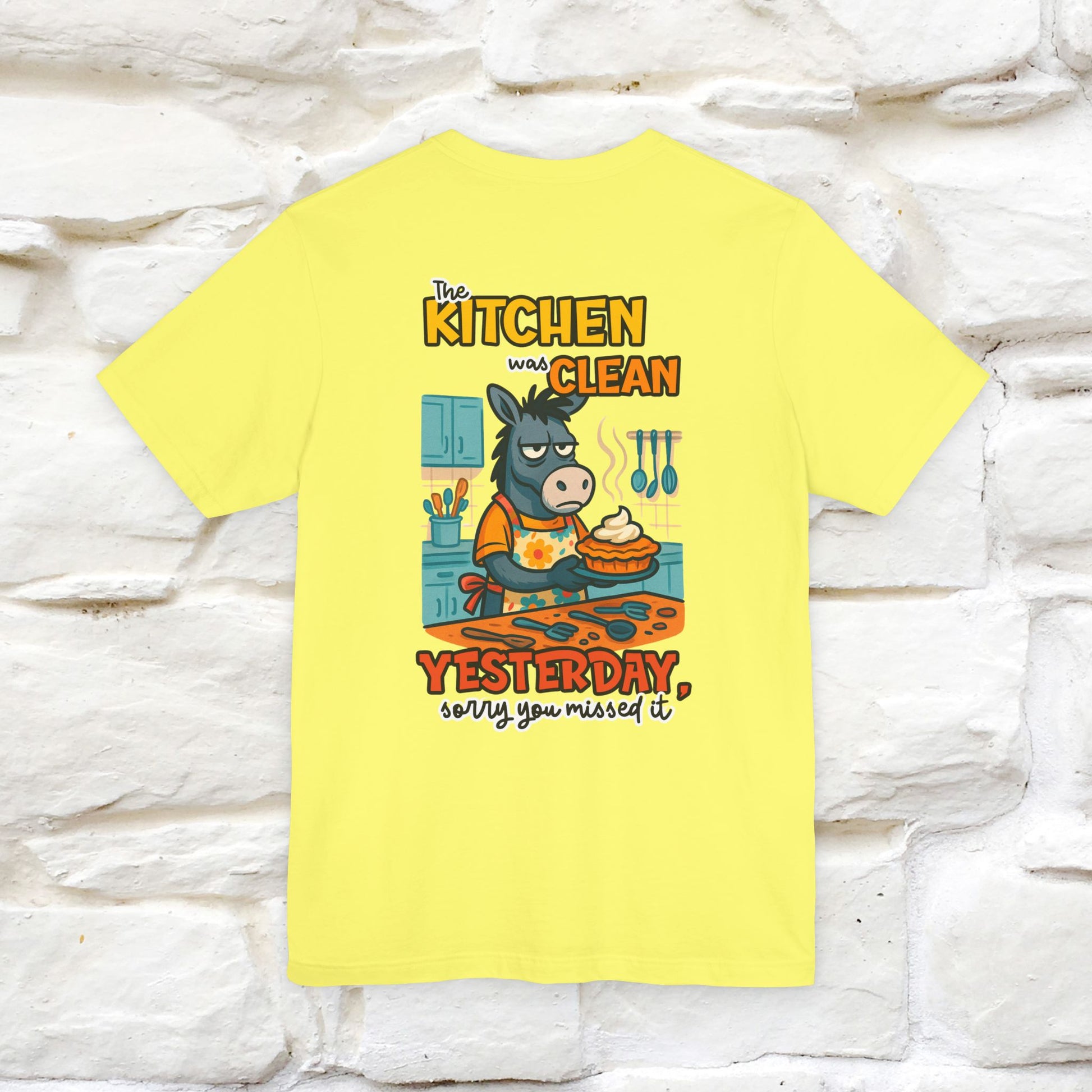 "The Kitchen Was Clean... " |Funny T-Shirt | Nunu&Miao Studio - Nunu&Miao Studio