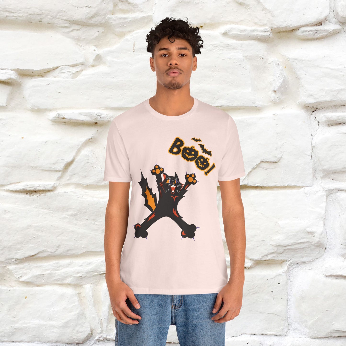 "Boo" Cat  T-shirt |Nunu&Miao Studio - Nunu&Miao Studio