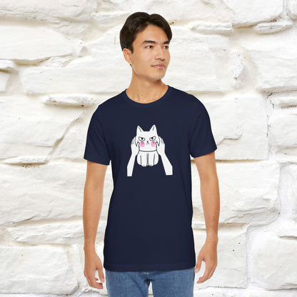 ''Leave Me Alone'' Cat T-Shirt | Nunu&Miao Studio - Nunu&Miao Studio