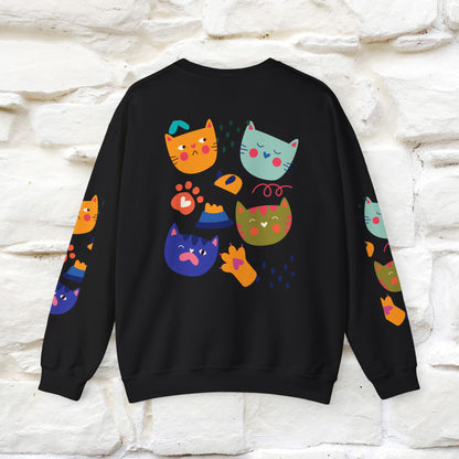''Catnaval'' |Cat Sweatshirt | Nunu&Miao Studio