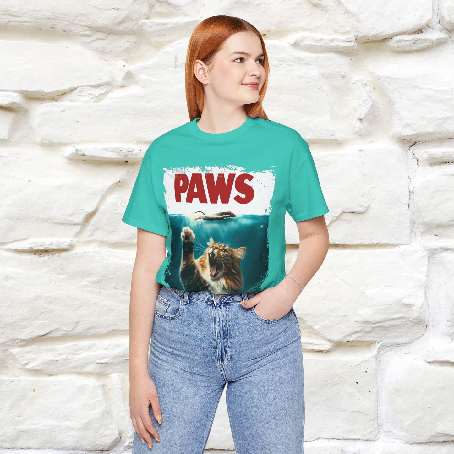 ''Paws'' Cat T-Shirt |  | Nunu&Miao Studio - Nunu&Miao Studio