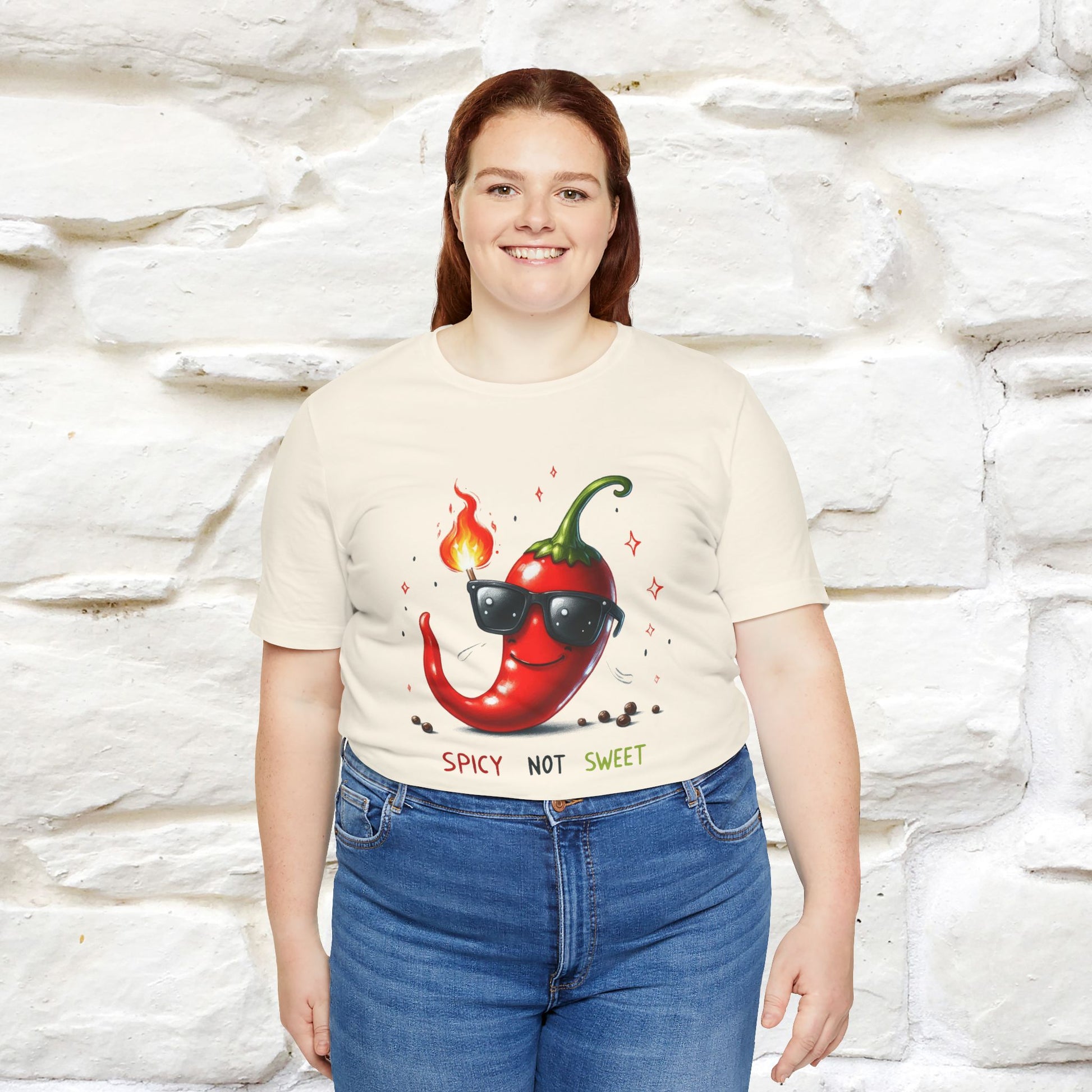 "Spicy Not Sweet" |Funny T-Shirt | Nunu&Miao Studio - Nunu&Miao Studio