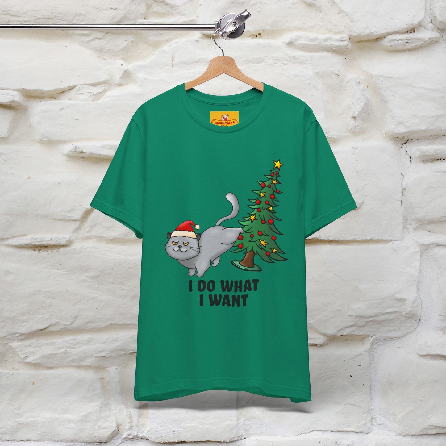 "I Do What I Want" |Funny Cat T-Shirt | Nunu&Miao Studio
